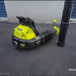 40v backpack whisper leaf blower