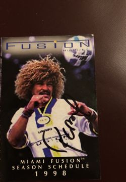 Carlos “El Pibe” Valderrama Miami Fusion