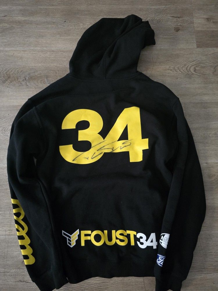 Tanner Foust Signed Sweatshirt