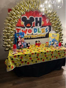 Mickey oh twodles banner