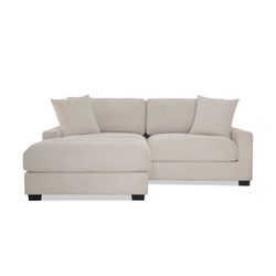 Beige 86” Sofa
