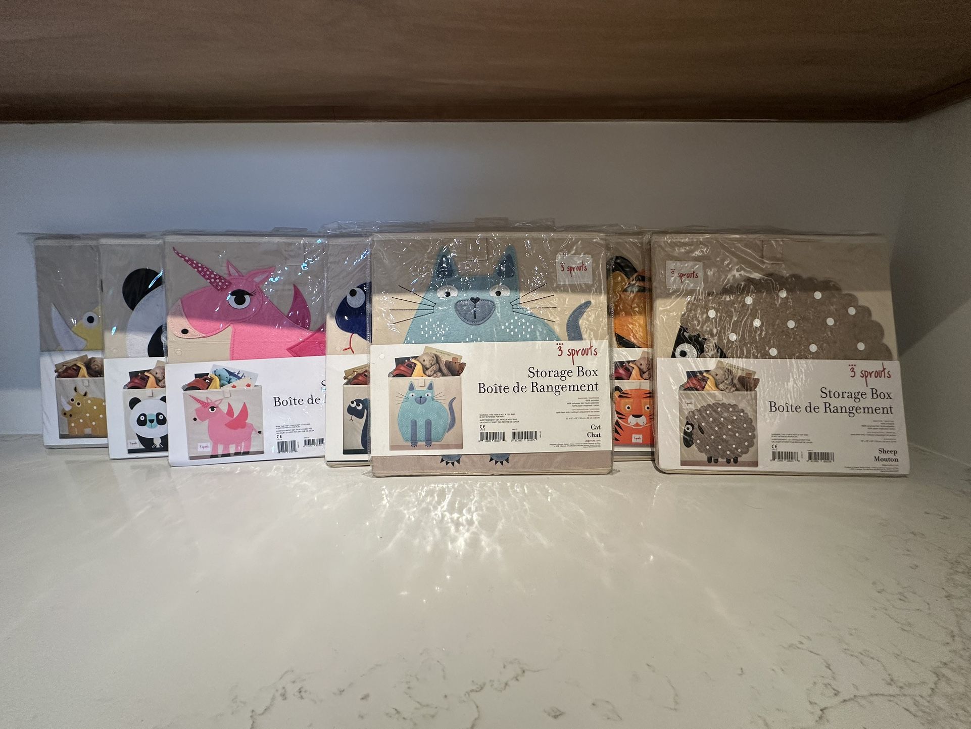 The 3 Sprouts Storage Box organizational storage for kids