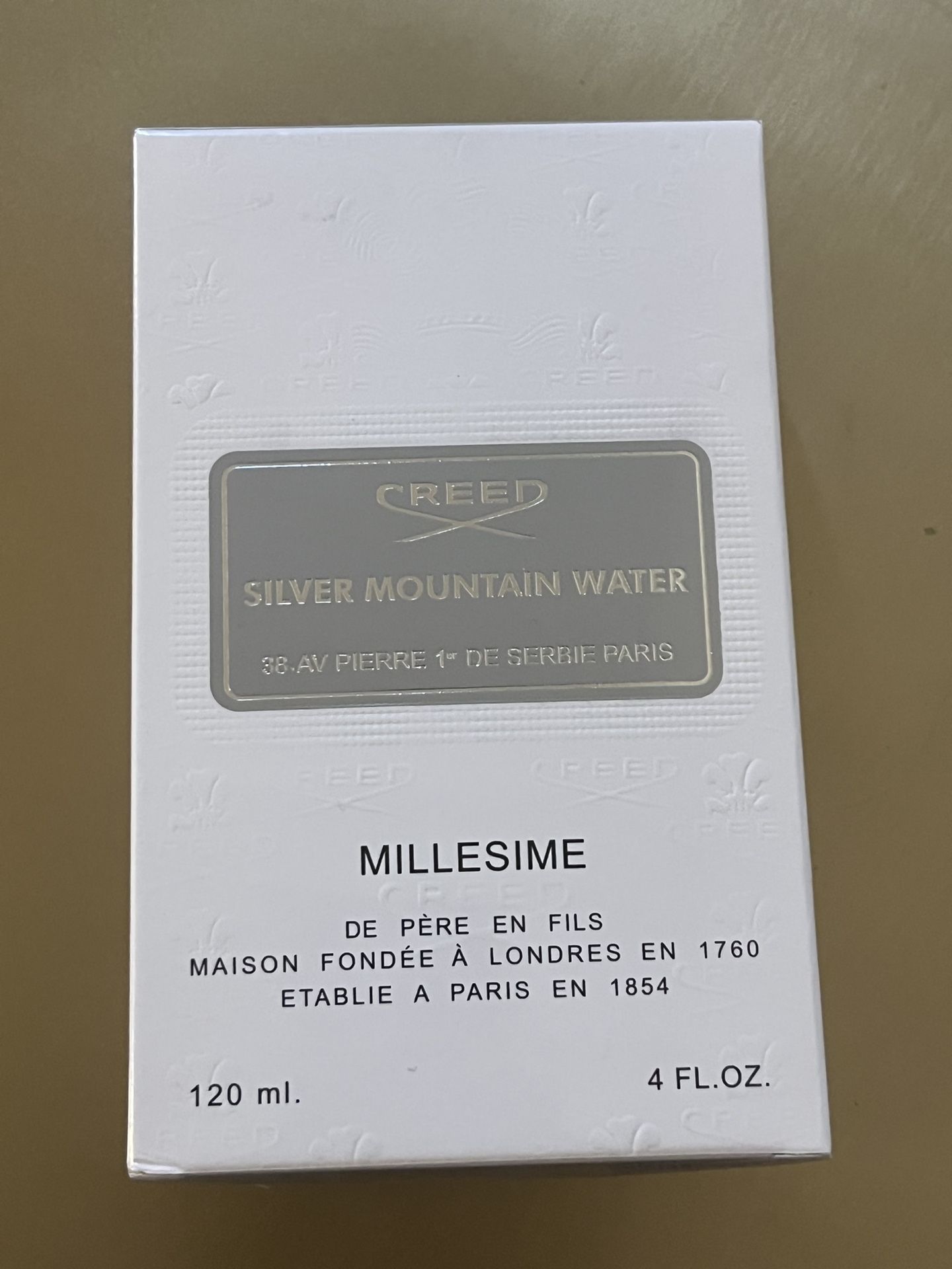 Creed Silver Mountain Water ( Can Negotiate)