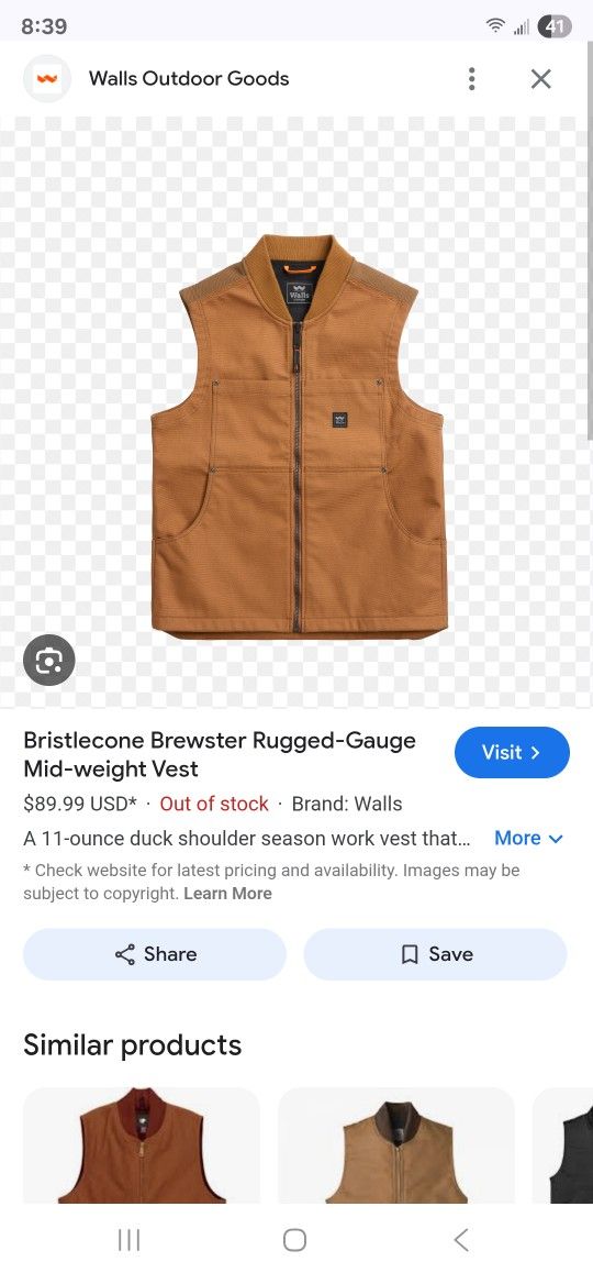 Walls Vest