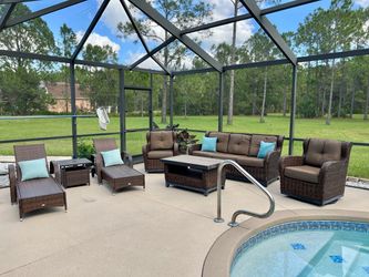 Outdoor Wicker Patio Furniture Set