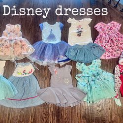 Disney dresses Lot 