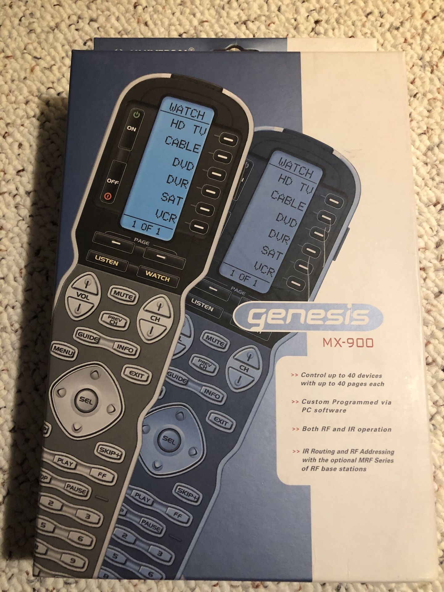 NEW UNIVERSAL REMOTE MX900 MX900 mx900 AND MRF250 for Sale in Los