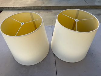 Pair of 12” Lamp Shades