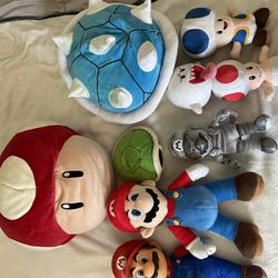 Super Mario Plushies