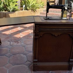 Antique Eaton Sewing Machine 