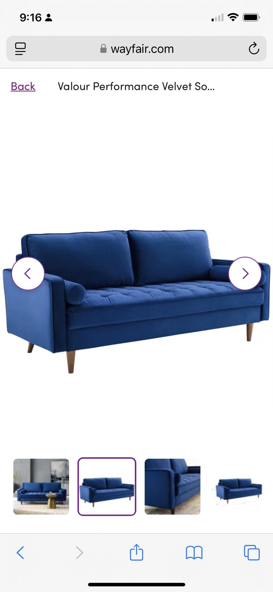 Geo 84 Square Arm Sofa by AllModern