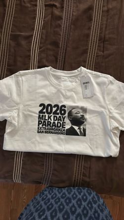 MLK White t shirt New