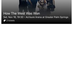 How The West Was Won