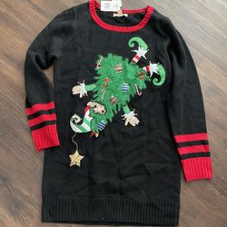Tunic Christmas Sweater 