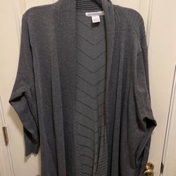 Gray Cardigan