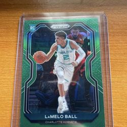 PANINI LAMELO MELO BALL GREEN PRIZM 