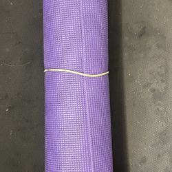 Non Slip Yoga Mat- Double Sided Comfort Foam, Durable Exercise Mat For Fitness, Pilates and Workout  (Purple)