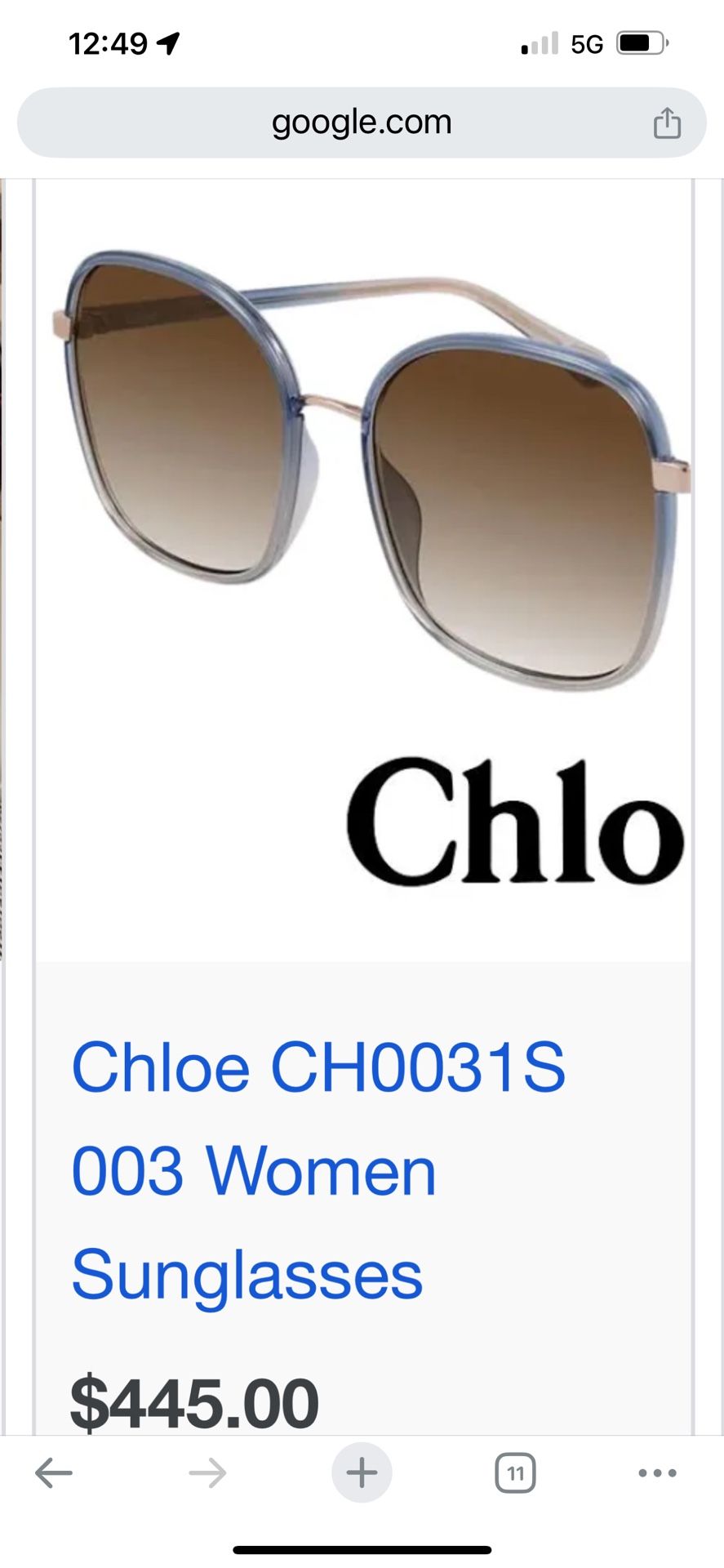Chloe Sunglasses