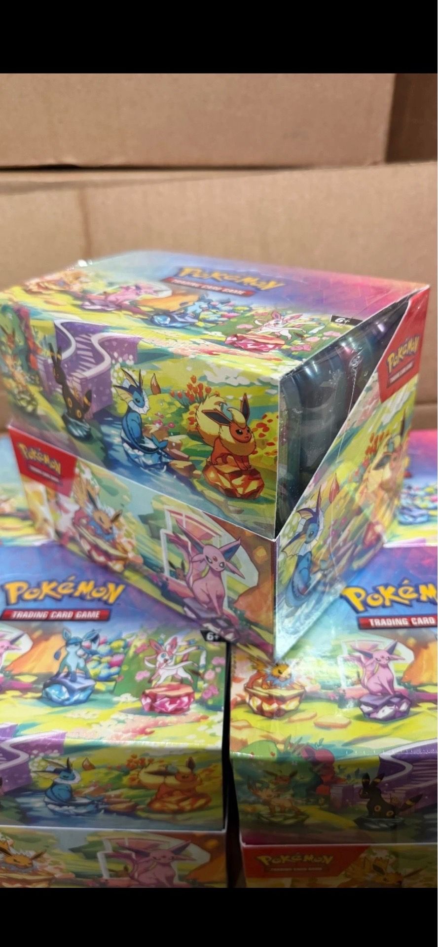 Pokemon Prismatic Evolutions Mini Tin Display Sealed (8 mini tins)