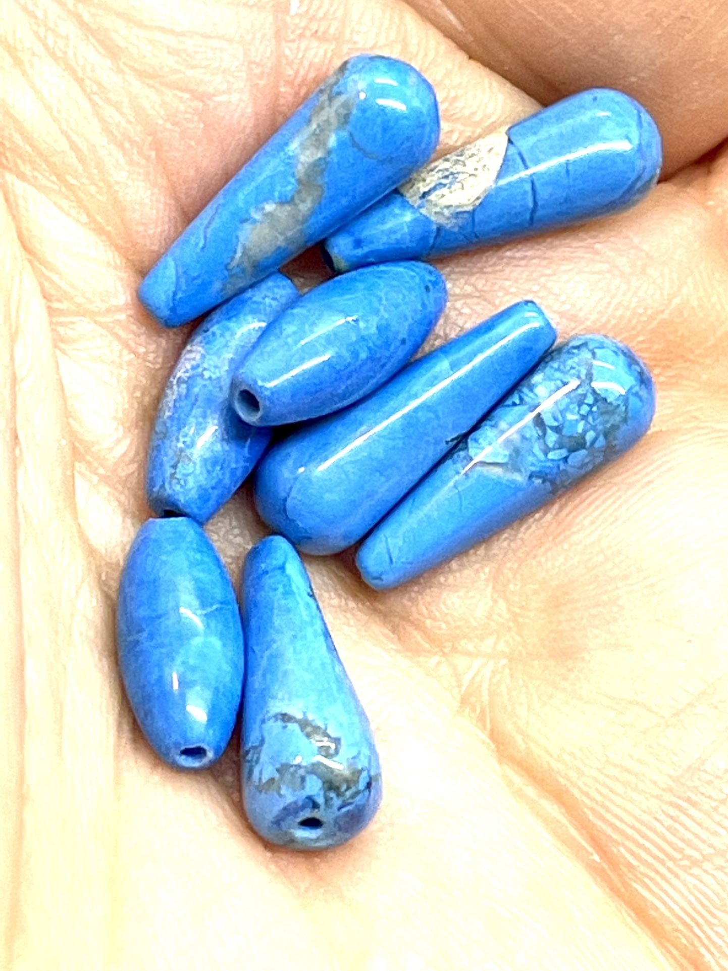 Lot Of Hong Kong Turquoise Beads