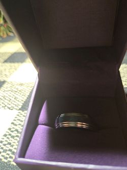 Mens wedding band