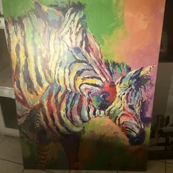 Zebras Painting