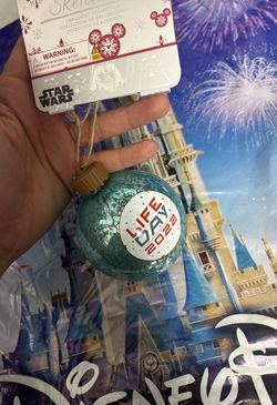 Disney Sketchbook Star Wars Life Day 2022 holiday Christmas tree ornament.