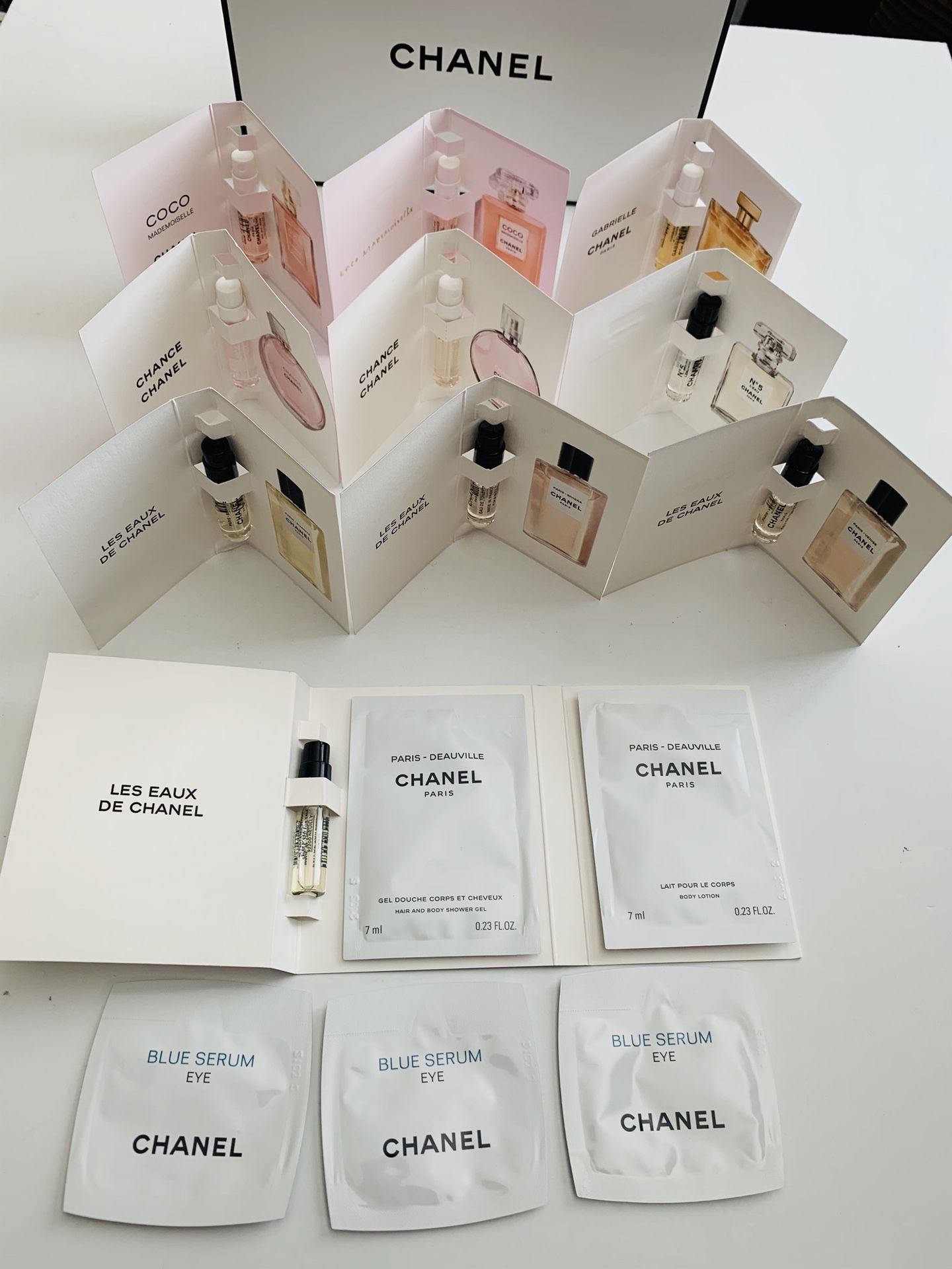 Chanel Perfume Collection Sample Size 13pc Set