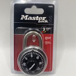 Master Lock Combination 1500D 3/4 inch Anti Shim Combination Lock