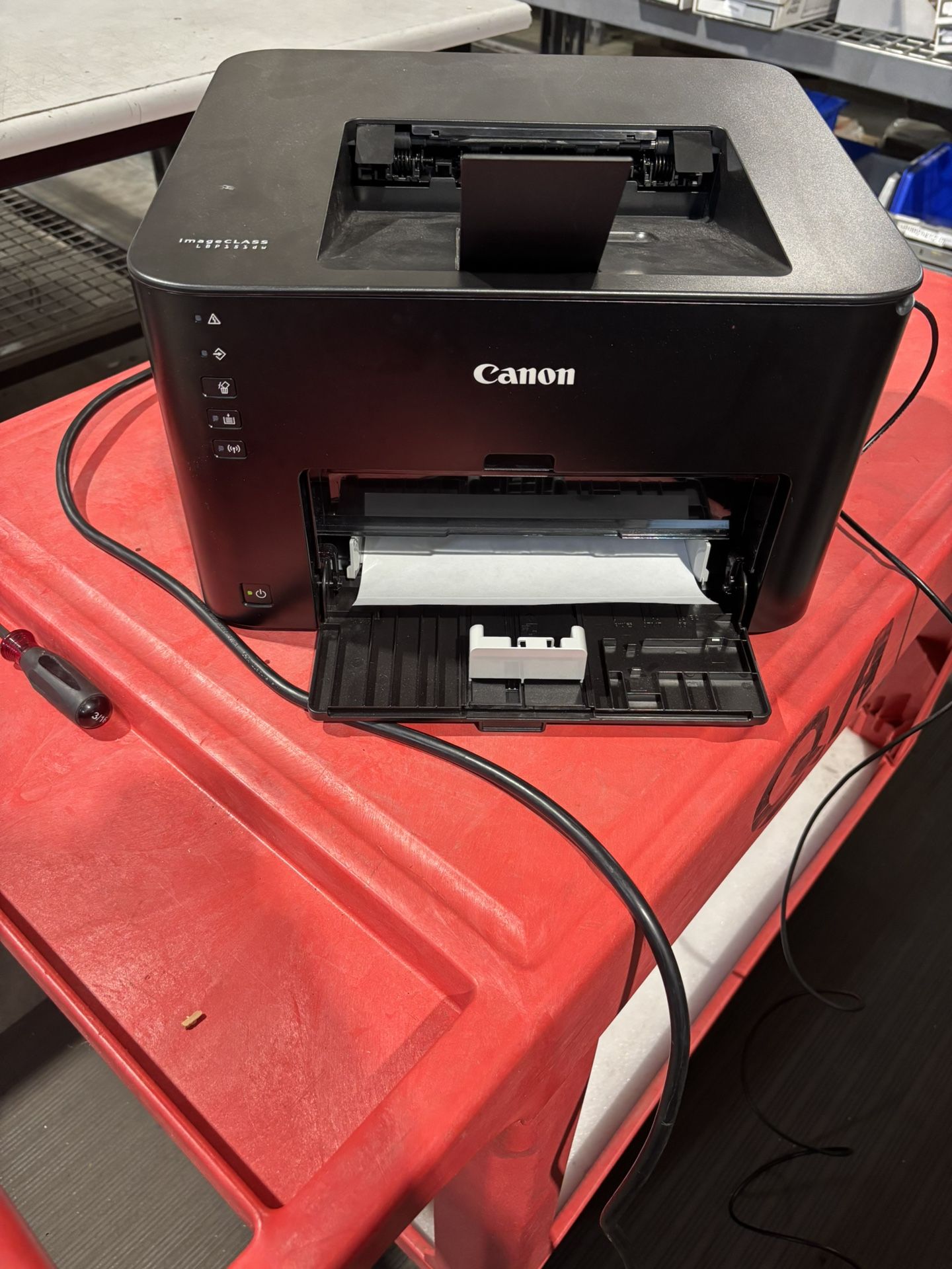 Canon - imageCLASS LBP122dw Wireless Black-and-White Laser Printer - Black