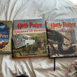 Harry Potter Illustrated Book Collection