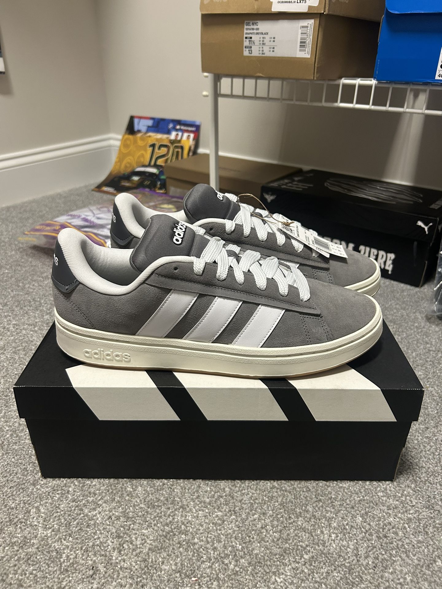 *Brand New in box* Adidas Grand court alpha 00s grey (11.5M)