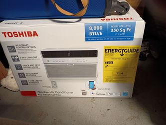 Toshiba 8000 BTU Window Air Conditioner