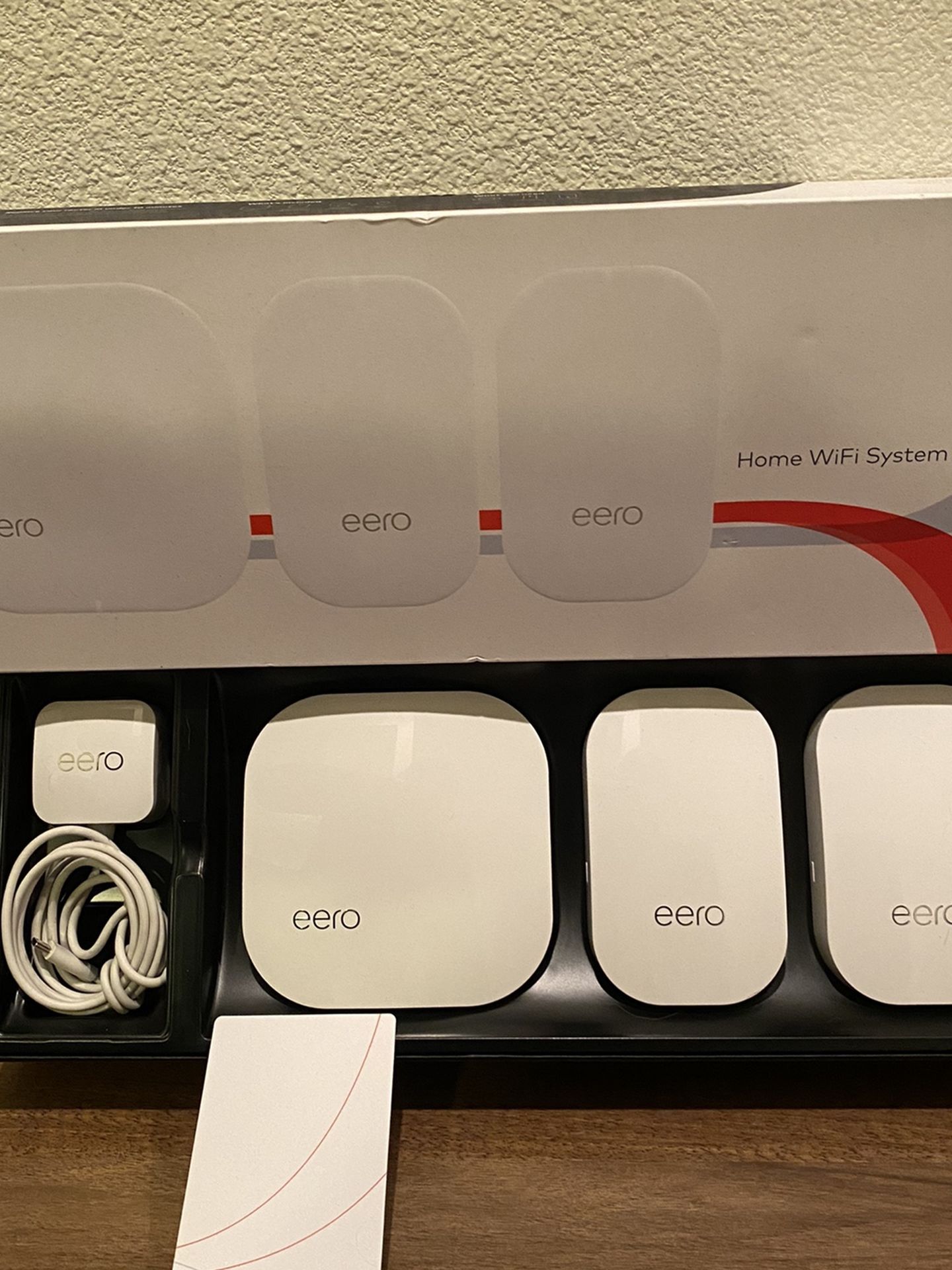 EERO Pro + 2 Beacons M010301 2nd Generation Home WiFi System