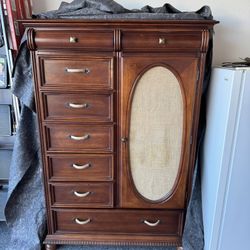  Vintage Cherry Wood Dresser