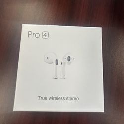 Pro 4 Tru Wireless Earbuds 