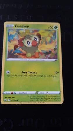 Grookey pokemon card