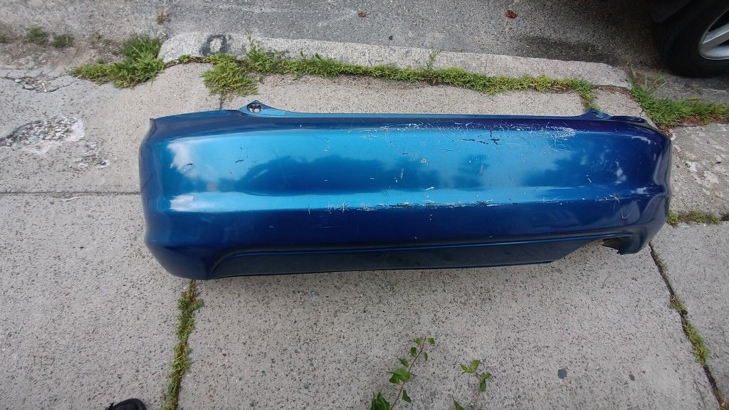 02 to 05 ep3 honda civic s I hatch back rear bumper s I blue$200