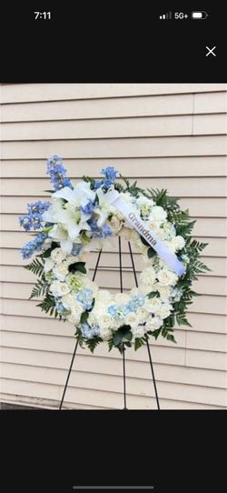 Funeral flower arrangements