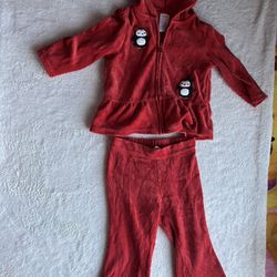 Kids Red Penguin Set