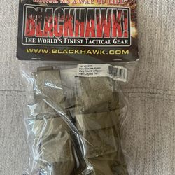 BlackHawk Duty Double Pistol Mag Pouch- Coyote Tan 52PMK2DE