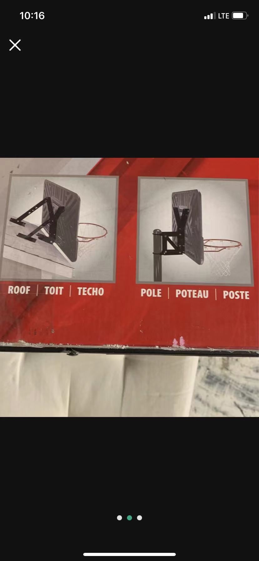 Lifetime 9594 Basketball Backboard Mounting Kit