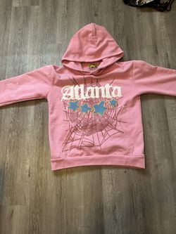 Atlanta pink sp5der hoodie