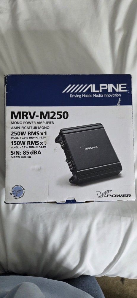 Alpine MRV-M250  Amplifier 