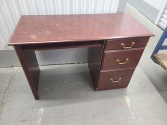 Brown Computer Desk.