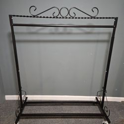 Heavy Duty Adjustable Boutique Clothing Clothes Rack