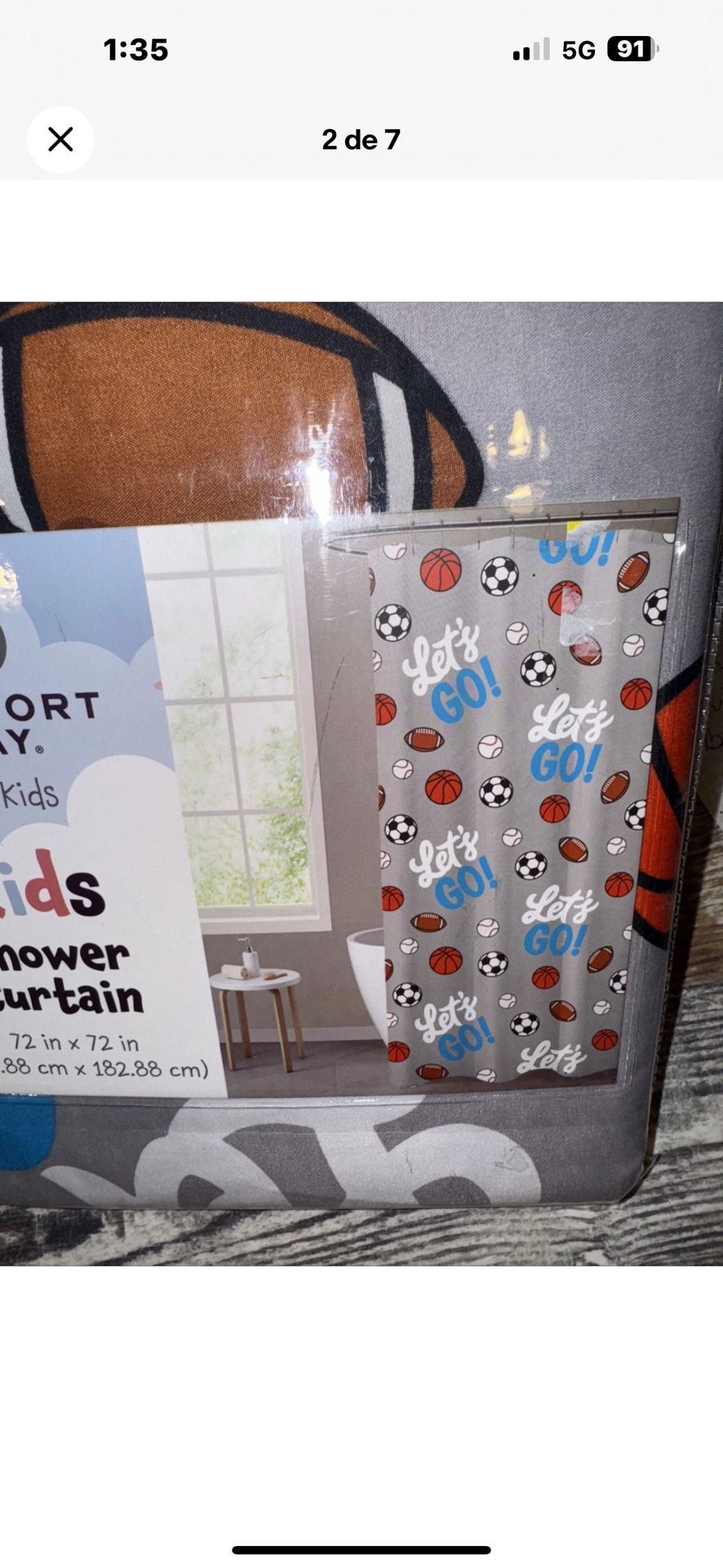 Shower Curtain / Cortina De Baño