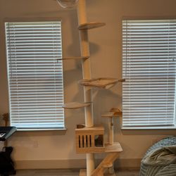Modern Floor To Ceiling Cat Tree