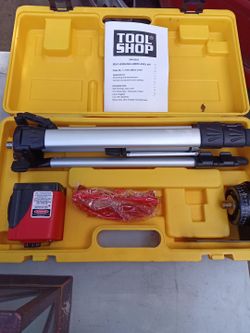Tool Shop self-leveling laser level kit