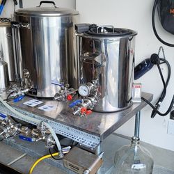Custom Brewing System Electric PID  1/2 Barrel 